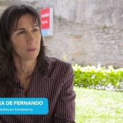 Sandra de Fernando – copia Dra. Sandra de Fernando, oftalmóloga del Hospital San Juan de Dios de Santurtzi