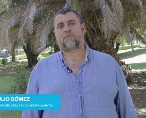 Julio Gómez, coordinador del Área de Cuidados Paliativos del Hospital San Juan de Dios de Santurtzi
