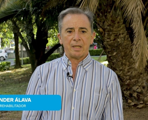 Ander Álava, médico rehabilitador