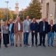 Representantes del Hospital San Juan de Dios de Santurtzi en el Parc Sanitari Sant Joan de Déu