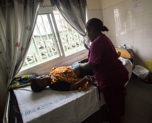 San Juan de Dios Santurtzi dona 20.000 euros al centro de salud africano de New Kru Town