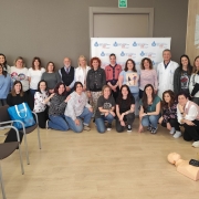 San Juan de Dios de Santurtzi celebra con éxito su primer taller de primeros auxilios pediátricos para cuidadores