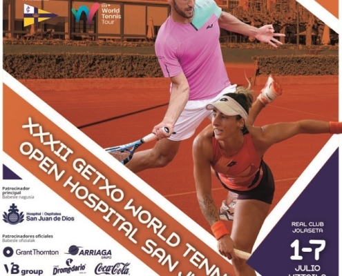 El Hospital patrocina el XXXII Torneo Internacional de Tenis de Getxo – Open Hospital San Juan De Dios