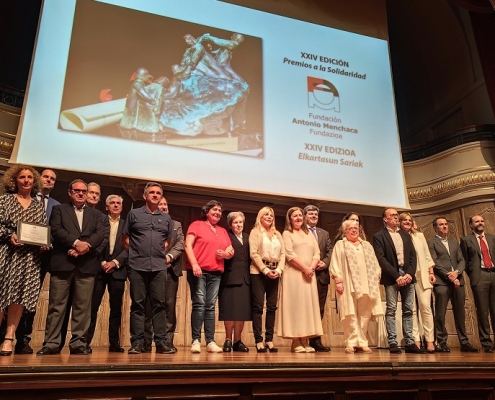 San Juan de Dios de Santurtzi recibe una mención especial en los Premios a la Solidaridad de la Fundación Antonio Menchaca