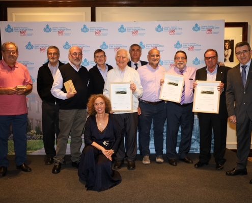 El Hospital San Juan de Dios de Santurtzi homenajea a hermanos de la Orden Hospitalaria, trabajadores veteranos y jubilados