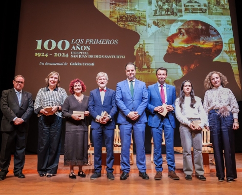 El Hospital San Juan de Dios de Santurtzi presenta el documental que narra su centenario: Los primeros cien años