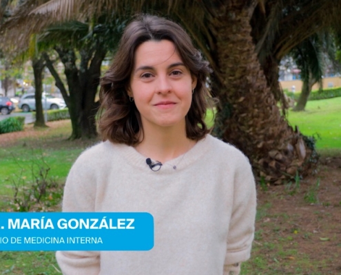 Dra. María González, medicina interna Hospital San Juan de Dios de Santurtzi
