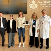 Iker Alkorta, Ainhoa Martínez, Sheila Rivera, Sonia García y Pablo Lledó