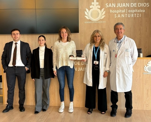 Iker Alkorta, Ainhoa Martínez, Sheila Rivera, Sonia García y Pablo Lledó