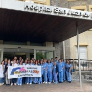 El Hospital San Juan de Dios de Santurtzi se une al Euskaraldia
