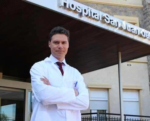 Dr Raúl Torre, traumatólogo especializado en pie y tobillo del Hospital San Juan de Dios