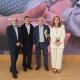 Josep Pifarré, el Hno Amador Fernández, Jacinto Bátiz y Elia Martínez