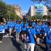 Éxito de la marcha solidaria CuidarNos
