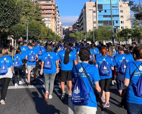 Éxito de la marcha solidaria CuidarNos