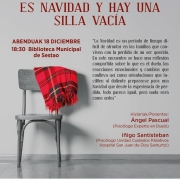 Sestao organiza una charla para afrontar las ausencias familiares en Navidad